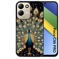 Coque pour POCO C95 PRO paon mandala