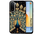 Coque pour POCO C81 PRO paon mandala