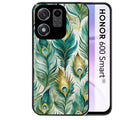Coque pour Honor 600 SMART paon plumes