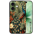 Coque pour Iphone 18 / PRO / PRO MAX / 18E paon tropical