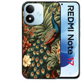 Coque pour Redmi Note 17 et PRO 4G 5G Max paon tropical