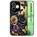 Coque noire pour Honor 600 LITE avec motif papillon gothic protection antichoc personnalisée