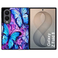 Coque pour Z FOLD 8 papillon violet UV
