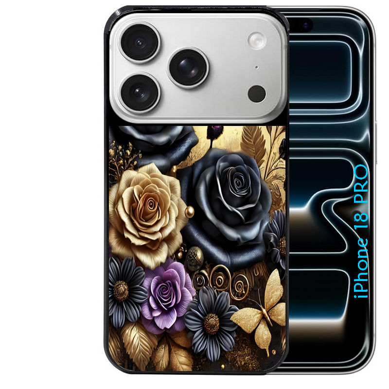 Coque pour Iphone 18 / PRO / PRO MAX / 18E papillon gothic