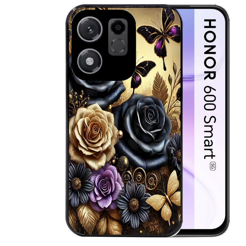 Coque pour Honor 600 SMART papillon gothic