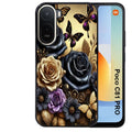 Coque pour POCO C81 PRO papillon gothic
