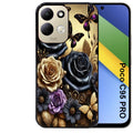 Coque pour POCO C95 PRO papillon gothic