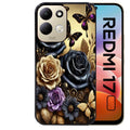 Coque pour Redmi 17 et 17C 4G 5G papillon gothic