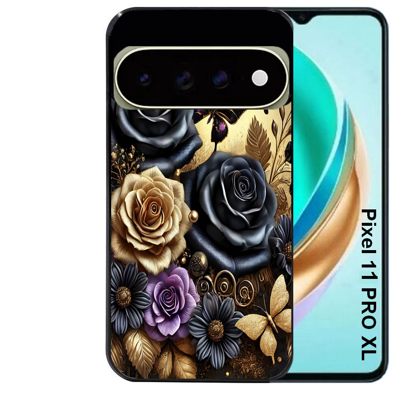 Coque pour Pixel 10 / 11 / PRO / XL papillon gothic