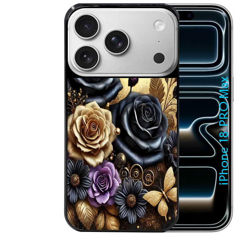 Coque pour Iphone 18 / PRO / PRO MAX / 18E papillon gothic