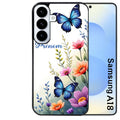 Coque pour Galaxy A08 A18 A28 A38 A58 papillon prenom