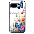 Coque pour Pixel 8A 9A 10A papillon prenom