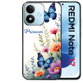 Coque pour Redmi Note 17 et PRO 4G 5G Max papillon prenom