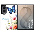 Coque pour Z FOLD 8 papillon prenom