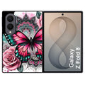 Coque pour Z FOLD 8 papillon rose