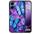 Coque pour Oppo A6 A6 A6K papillon violet UV