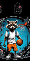 Basket racoon