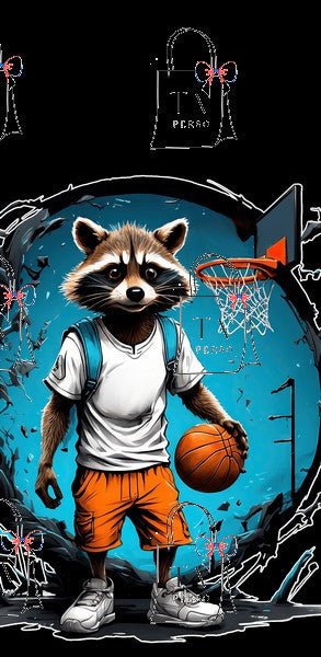Basket racoon
