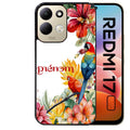 Coque pour Redmi 17 et 17C 4G 5G personnalisée perroquet