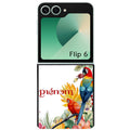 Coque pour Z FLIP 6 7 8 personnalisée perroquet