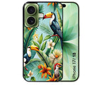 Coque pour Iphone 18 / PRO / PRO MAX / 18E perroquet toucan