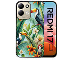Coque pour Redmi 17 et 17C 4G 5G perroquet toucan