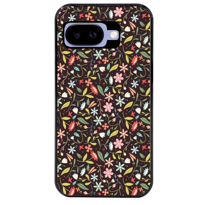 Coque pour Pixel 8A 9A 10A petites fleurs