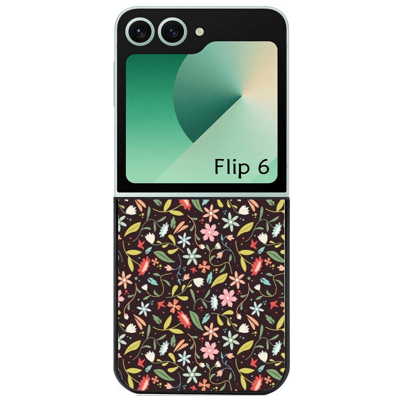 Coque pour Z FLIP 6 7 8 petites fleurs