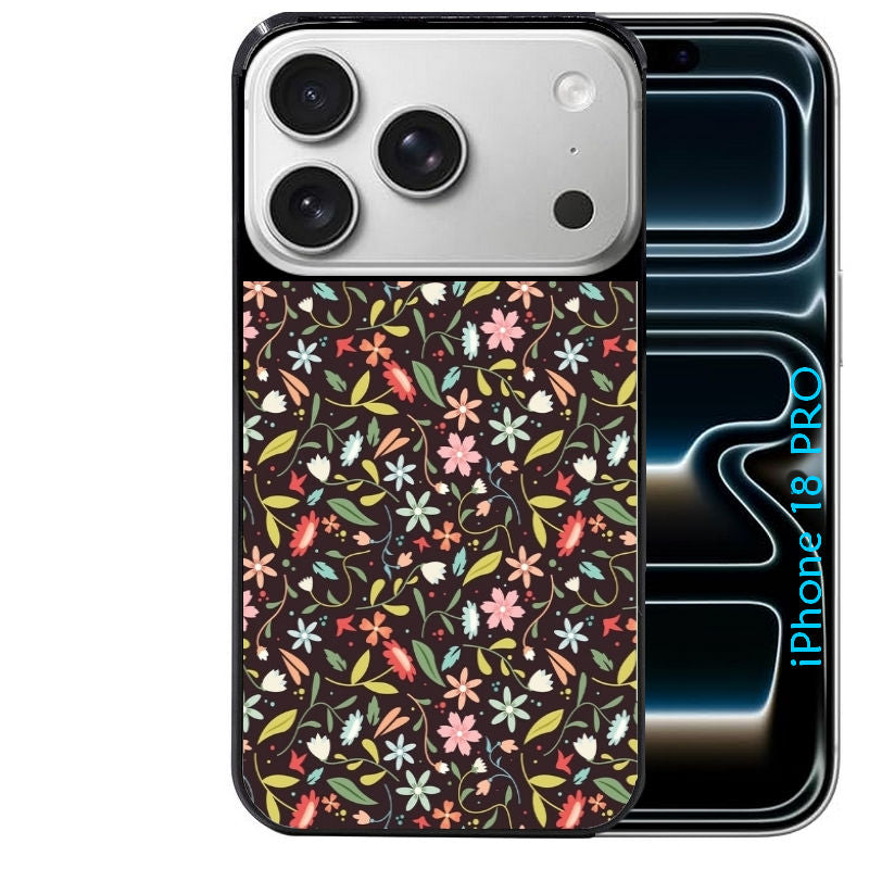 Coque pour Iphone 18 / PRO / PRO MAX / 18E petites fleurs