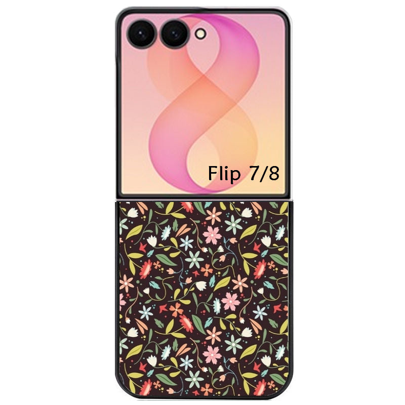 Coque pour Z FLIP 6 7 8 petites fleurs