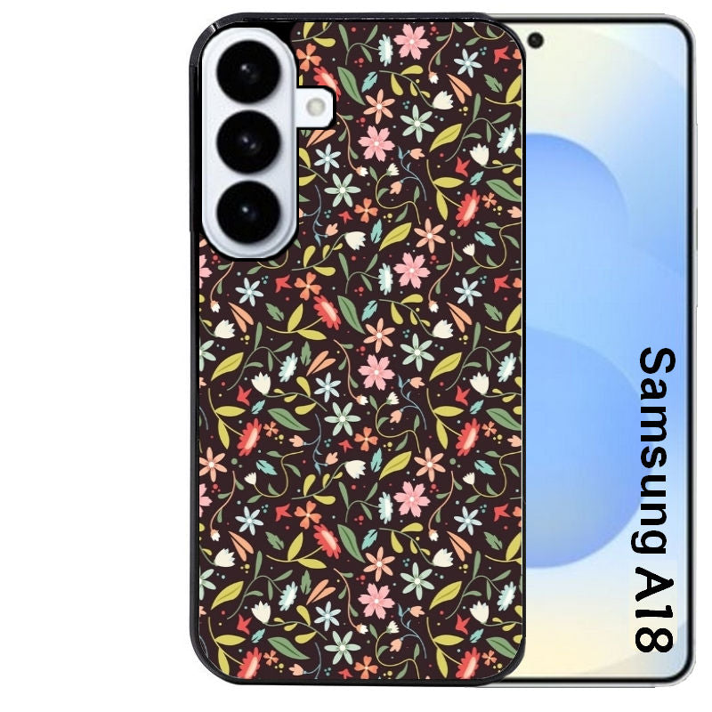 Coque pour Galaxy A08 A18 A28 A38 A58 petites fleurs