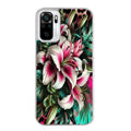 Coque taperso pour Redmi Note 10 4G 5G PRO 10S avec motif leopard hibiscus protection antichoc personnalisée