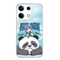 Coque taperso pour POCO M6 PRO 4G avec motif panda anime protection antichoc personnalisée