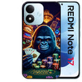 Coque pour Redmi Note 17 et PRO 4G 5G Max poker casino gorille