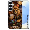 Coque pour Galaxy A08 A18 A28 A38 A58 poker casino lion