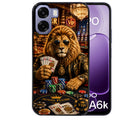 Coque pour Oppo A6 A6 A6K poker casino lion