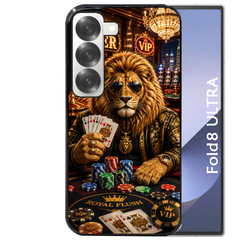 Coque pour Z Fold 8 / ULTRA poker casino lion