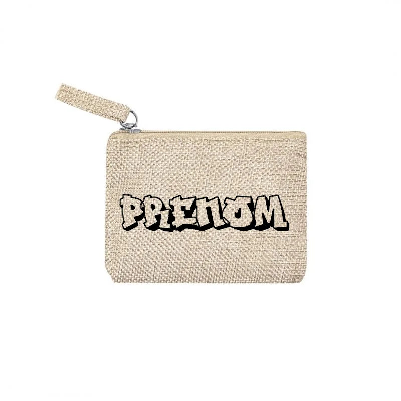 Chaussette courte personnalisée avec votre prénom tag disponible en blanc, rose, vert, jaune, violet et bleu