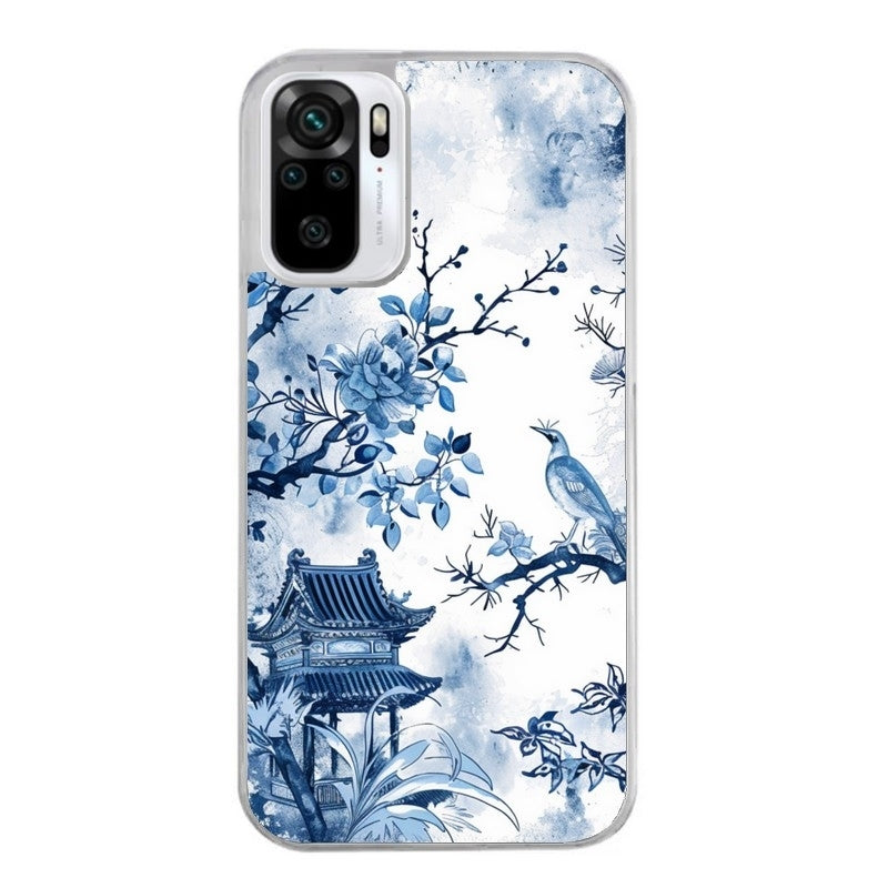 Coque taperso pour Redmi Note 10 4G 5G PRO 10S avec motif japan art protection antichoc personnalisée