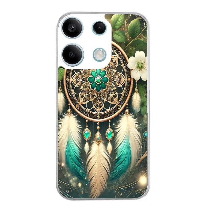 Coque taperso pour POCO X6 5G avec motif dreamcatcher talisman protection antichoc personnalisée
