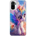 Coque taperso pour Redmi Note 10 4G 5G PRO 10S avec motif licorne style anime protection antichoc personnalisée