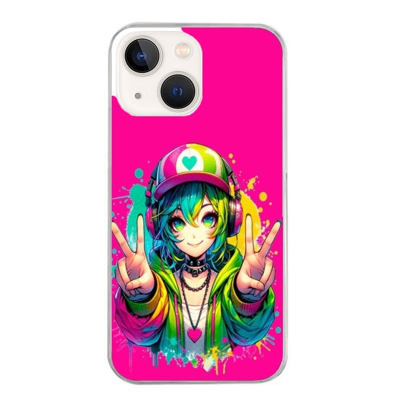 Coque taperso pour Iphone 15 et PRO PLUS PRO MAX avec motif anime manga et tag protection antichoc personnalisée