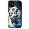 Coque noire taperso pour OPPO A5 PRO 4G et 5G avec motif tigre polaire protection antichoc personnalisée