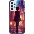 Coque taperso pour Galaxy A13 4G et 5G A23 A53 avec motif new york anime protection antichoc personnalisée