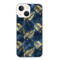 Coque taperso pour POCO M6 PRO 4G avec motif palmier bleu protection antichoc personnalisée