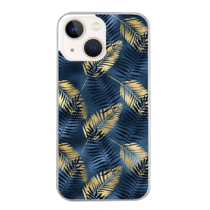 Coque taperso pour POCO M6 PRO 4G avec motif palmier bleu protection antichoc personnalisée