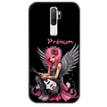 Coque noire taperso pour OPPO A5 A9 2020 avec motif fee rock personnalisee protection antichoc personnalisée