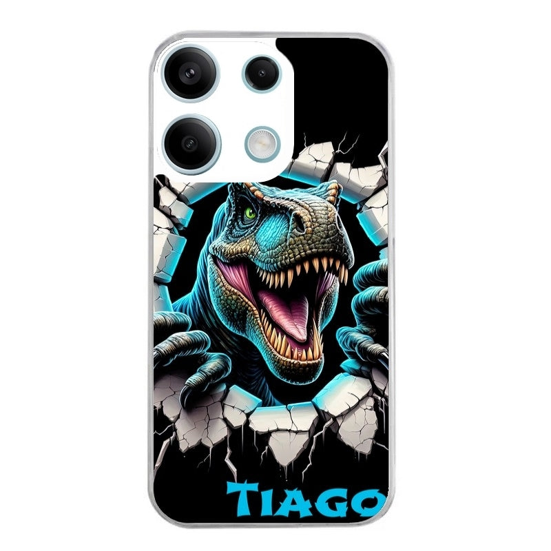 Coque taperso pour POCO M6 PRO 4G avec motif dino t rex personnalisee protection antichoc personnalisée