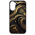 Coque noire taperso pour POCO C71 4G avec motif marbre noir protection antichoc personnalisée