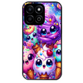 Coque noire taperso pour Honor 70 LITE 90 et LITE avec motif anime ice cream kawaii protection antichoc personnalisée